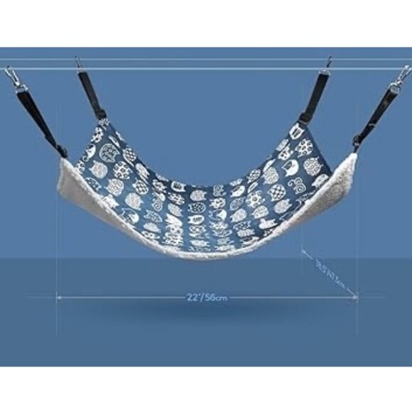 NWOT Pet Hammock * PINK CATS PRINT with straps BRAND NEW - Picture 9 of 11